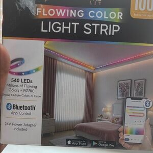Bluetooth LED Light Strip with App Control - Multicolor